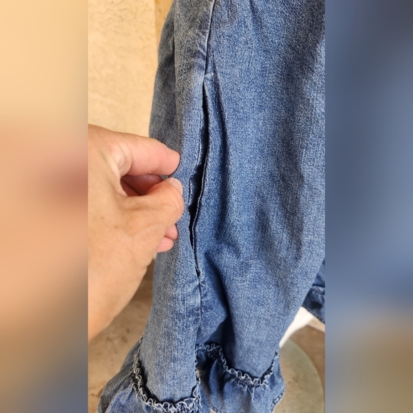 FREE PEOPLEWild One Denim Mini Dress - Picture 3 of 7